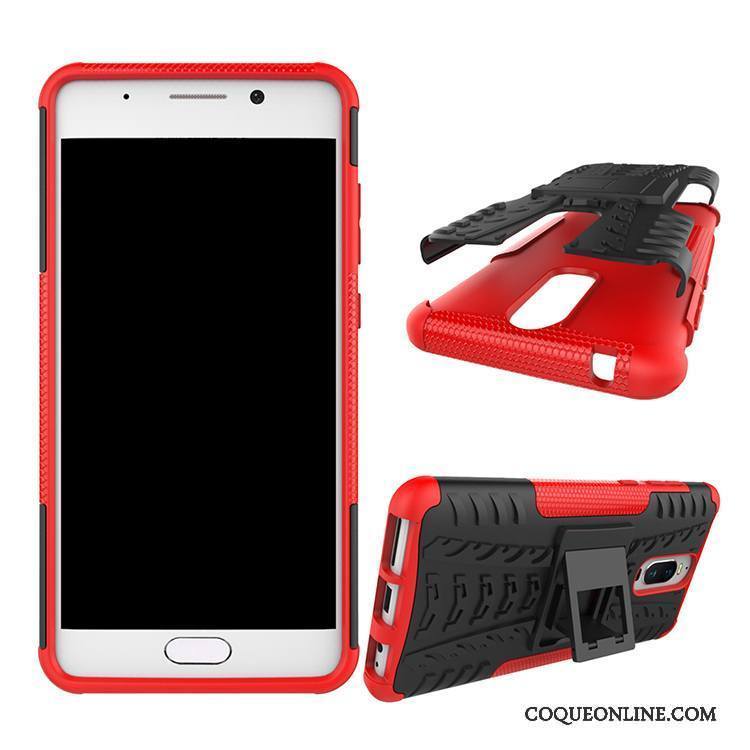 Huawei Mate 9 Pro Tout Compris Coque De Téléphone Armure Silicone Épaissir Protection Rouge