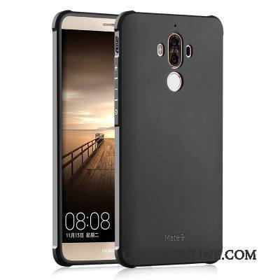 Huawei Mate 9 Protection Simple Délavé En Daim Coque De Téléphone Tendance Fluide Doux Étui