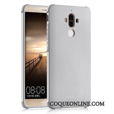 Huawei Mate 9 Protection Simple Délavé En Daim Coque De Téléphone Tendance Fluide Doux Étui