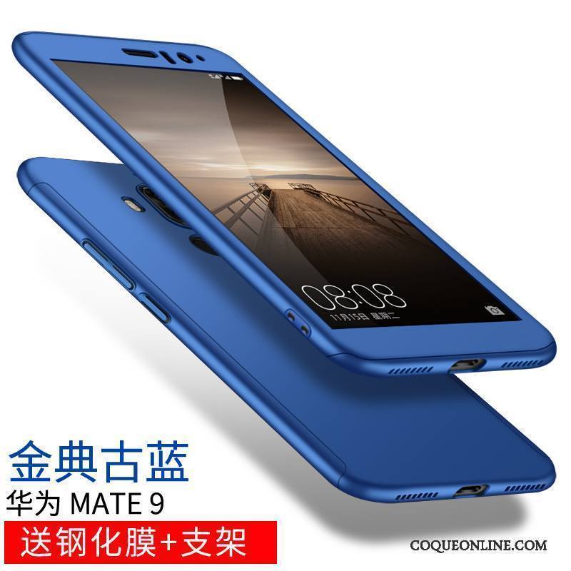 Huawei Mate 9 Protection Tout Compris Incassable Coque De Téléphone Noir Étui En Silicone