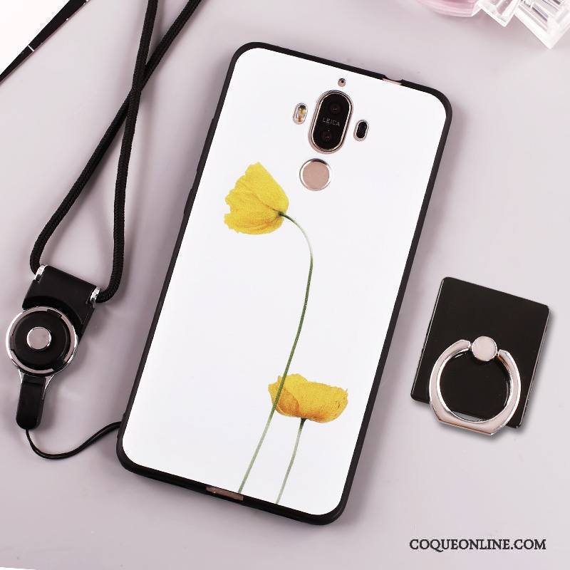 Huawei Mate 9 Étui Fluide Doux Coque De Téléphone Vert