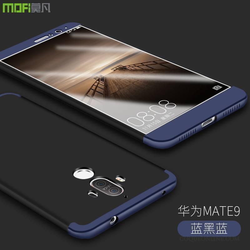 Huawei Mate 9 Étui Protection Coque De Téléphone Bleu Créatif Silicone Incassable