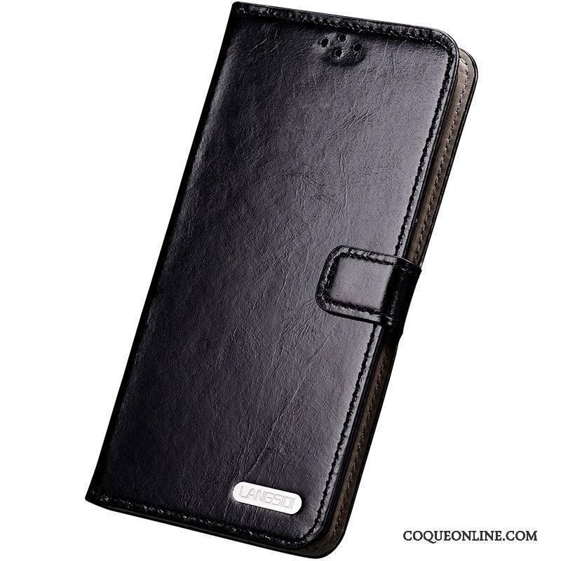 Huawei Mate S Coque De Téléphone Incassable Étui En Cuir Cuir Véritable Protection Silicone