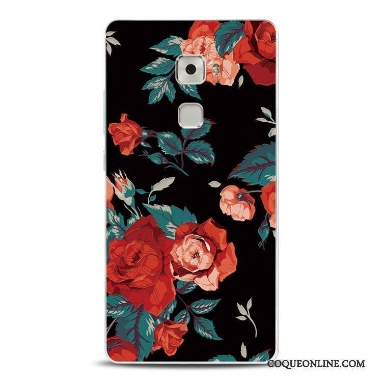 Huawei Mate S Coque Étui Gaufrage Tout Compris Fluide Doux Protection Petit