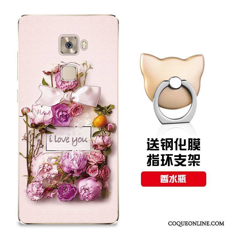 Huawei Mate S Modèle Étui Coque De Téléphone Rose Incassable Personnalisé Fluide Doux