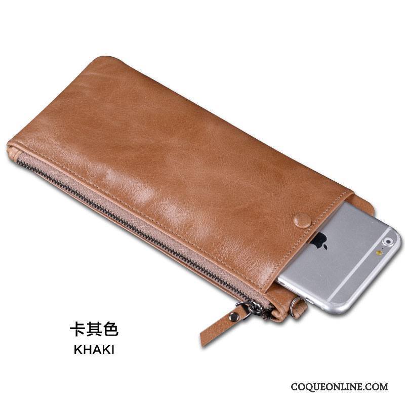 Huawei Mate S Téléphone Portable Étui Protection Coque De Téléphone Cuir Véritable Portefeuille Sac