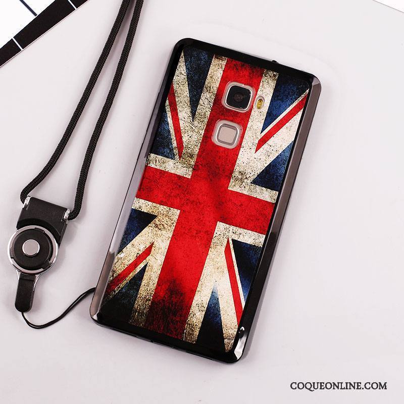 Huawei Mate S Étui Blanc Peinture Protection Coque Nouveau Ornements Suspendus