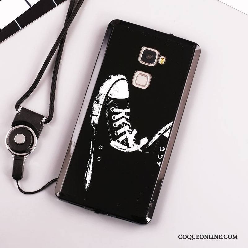 Huawei Mate S Étui Blanc Peinture Protection Coque Nouveau Ornements Suspendus