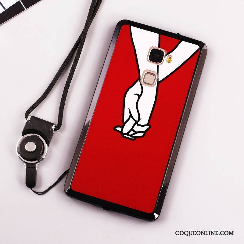 Huawei Mate S Étui Blanc Peinture Protection Coque Nouveau Ornements Suspendus