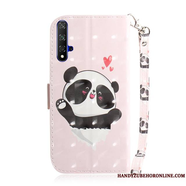 Huawei Nova 5t Charmant Vert Coque De Téléphone Dessin Animé Clamshell Incassable Tout Compris