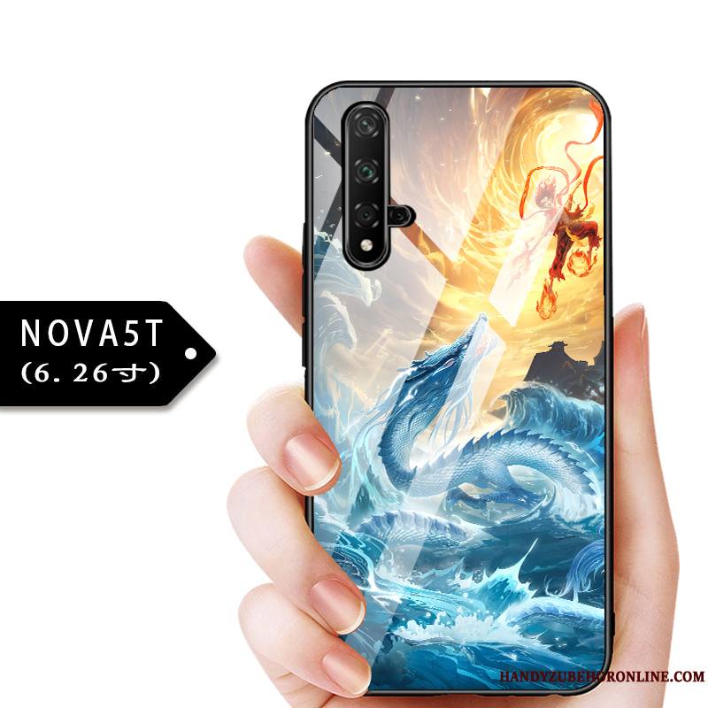 Huawei Nova 5t Coque De Téléphone Légère Incassable Tout Compris Étui Personnalisé Protection