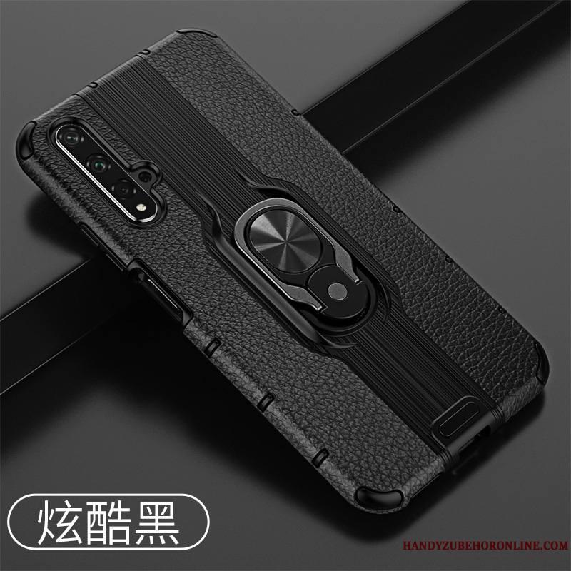 Huawei Nova 5t Coque De Téléphone Personnalité Silicone Incassable Magnétisme Tendance Protection