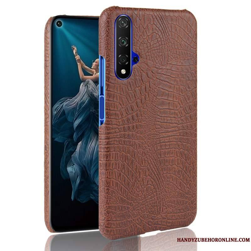 Huawei Nova 5t Coque Tendance Téléphone Portable De Téléphone Délavé En Daim Légères Étui