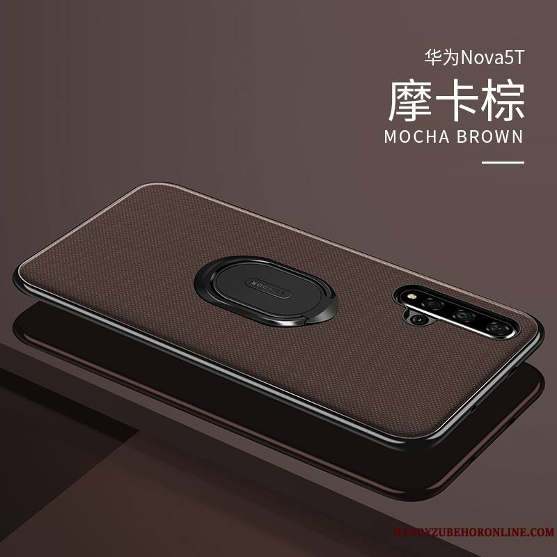 Huawei Nova 5t Créatif Protection Très Mince Coque De Téléphone Incassable Tout Compris Bleu