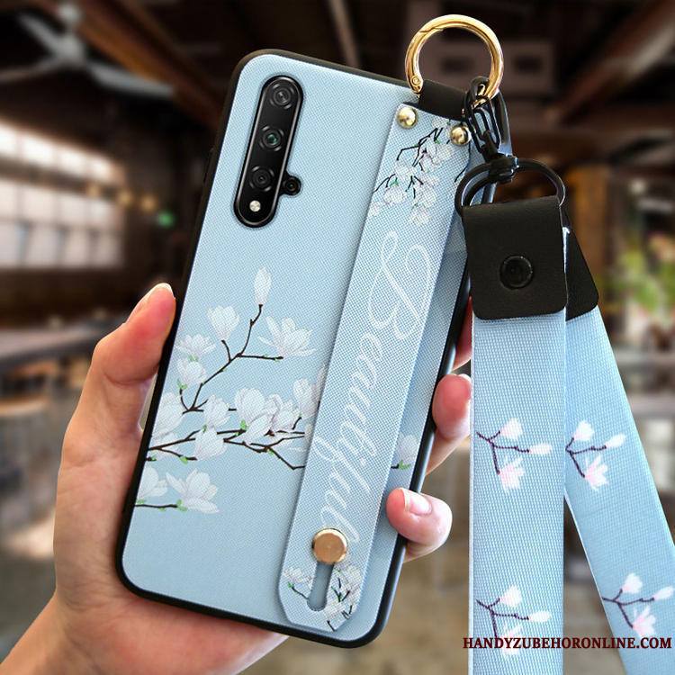 Huawei Nova 5t Incassable Nouveau Mode Silicone Rose Coque De Téléphone