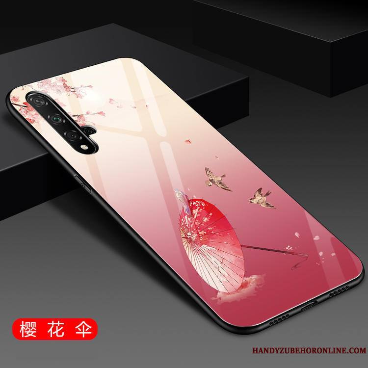 Huawei Nova 5t Tout Compris Bleu Coque De Téléphone Tendance Incassable Frais Verre