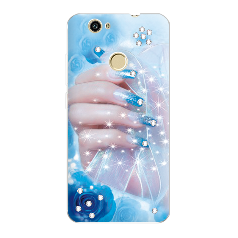 Huawei Nova Coque De Téléphone Personnalité Rose Fluide Doux Incassable Silicone Tendance