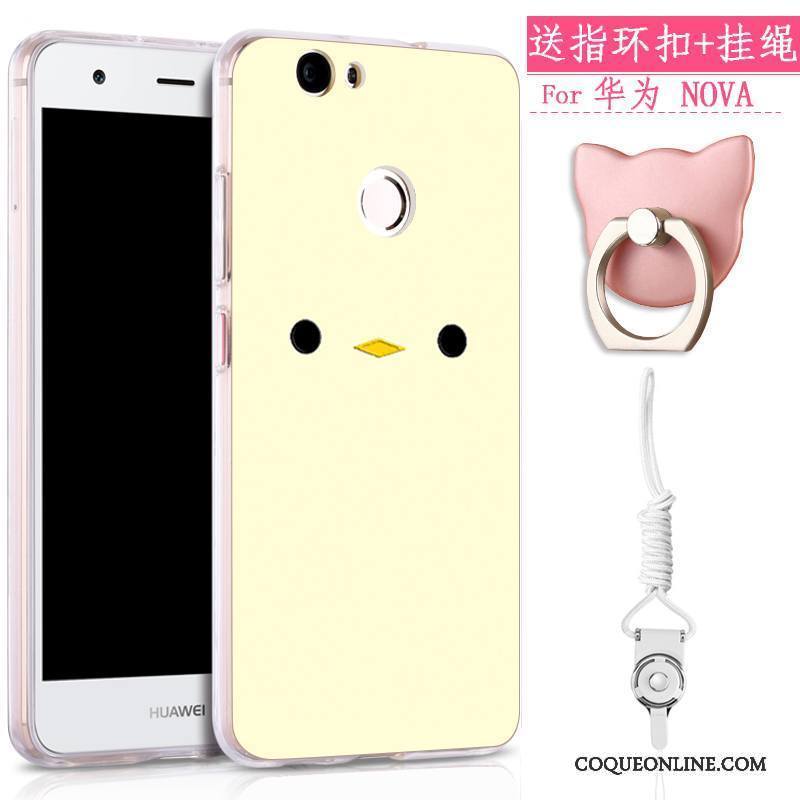 Huawei Nova Coque De Téléphone Tout Compris Charmant Ornements Suspendus Incassable Gaufrage Tendance