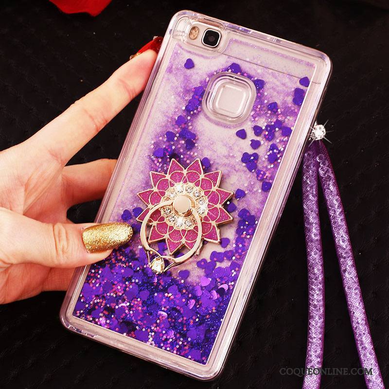 Huawei Nova Coque De Téléphone Tout Compris Violet Quicksand Étui Incassable