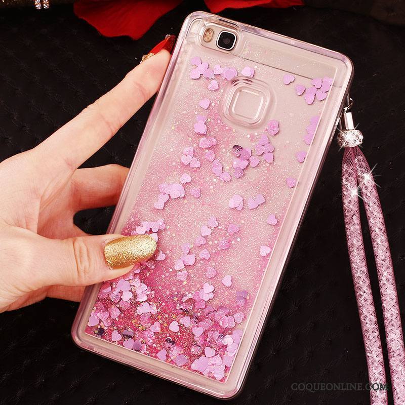 Huawei Nova Coque De Téléphone Tout Compris Violet Quicksand Étui Incassable