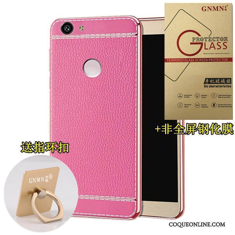 Huawei Nova Coque Modèle Fleurie Tout Compris Placage Silicone Cuir Tendance Protection