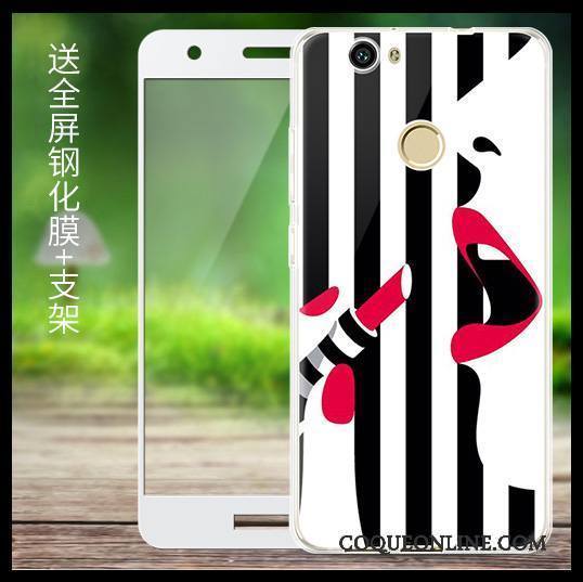 Huawei Nova Fluide Doux Dessin Animé Noir Étui Téléphone Portable Silicone Coque De Téléphone