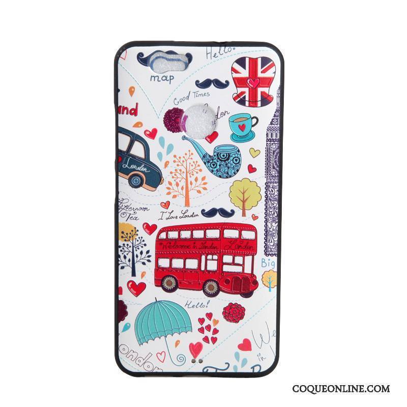 Huawei Nova Fluide Doux Tendance Peinture Coque De Téléphone Dessin Animé Protection Étui