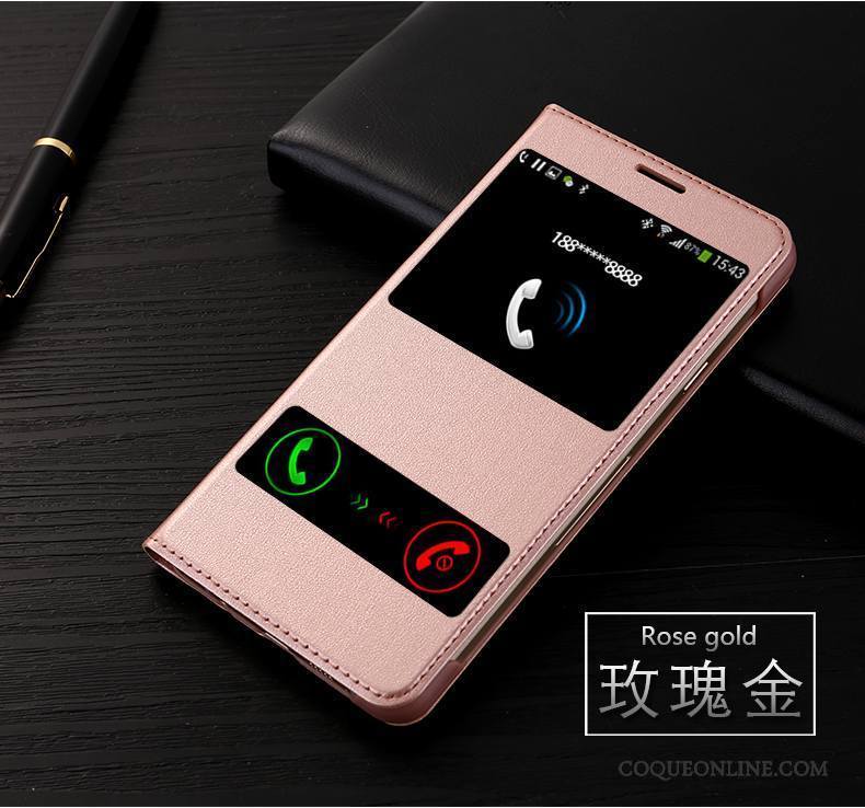 Huawei Nova Protection Rose Étui Coque De Téléphone Étui En Cuir Housse Tendance