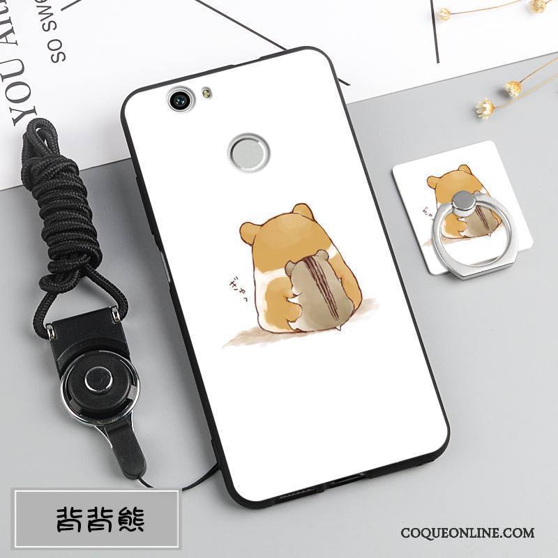 Huawei Nova Rose Tendance Ornements Suspendus Incassable Silicone Protection Coque De Téléphone