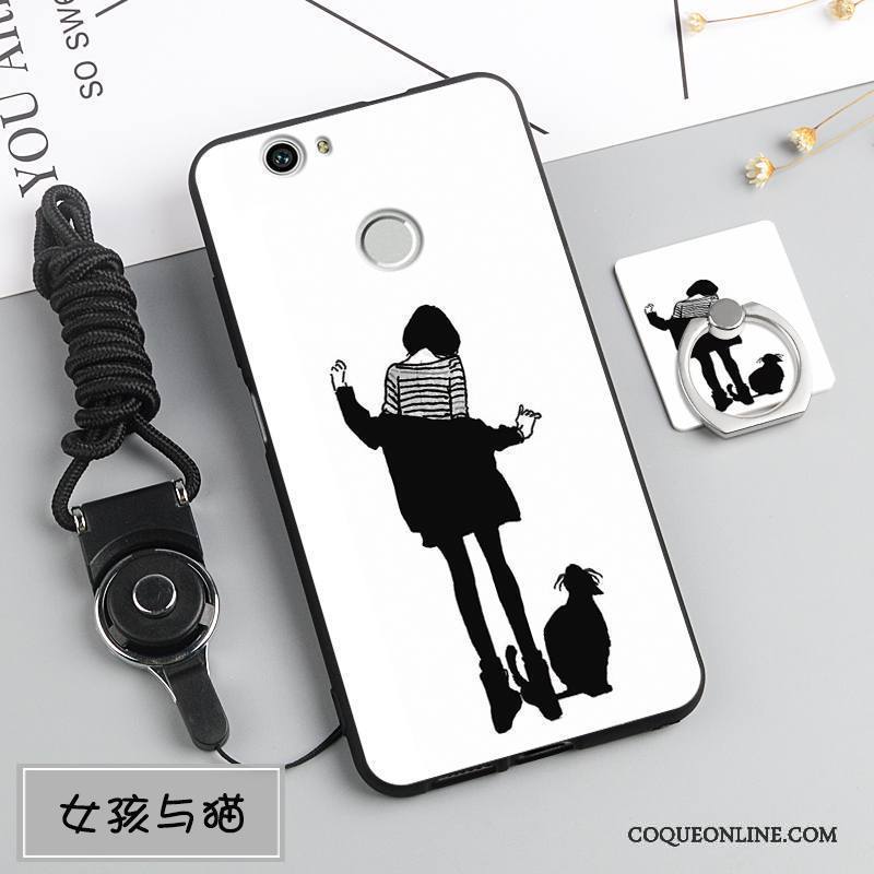 Huawei Nova Rose Tendance Ornements Suspendus Incassable Silicone Protection Coque De Téléphone