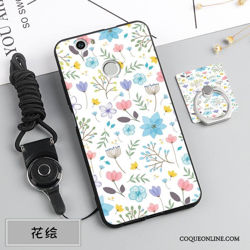 Huawei Nova Rose Tendance Ornements Suspendus Incassable Silicone Protection Coque De Téléphone