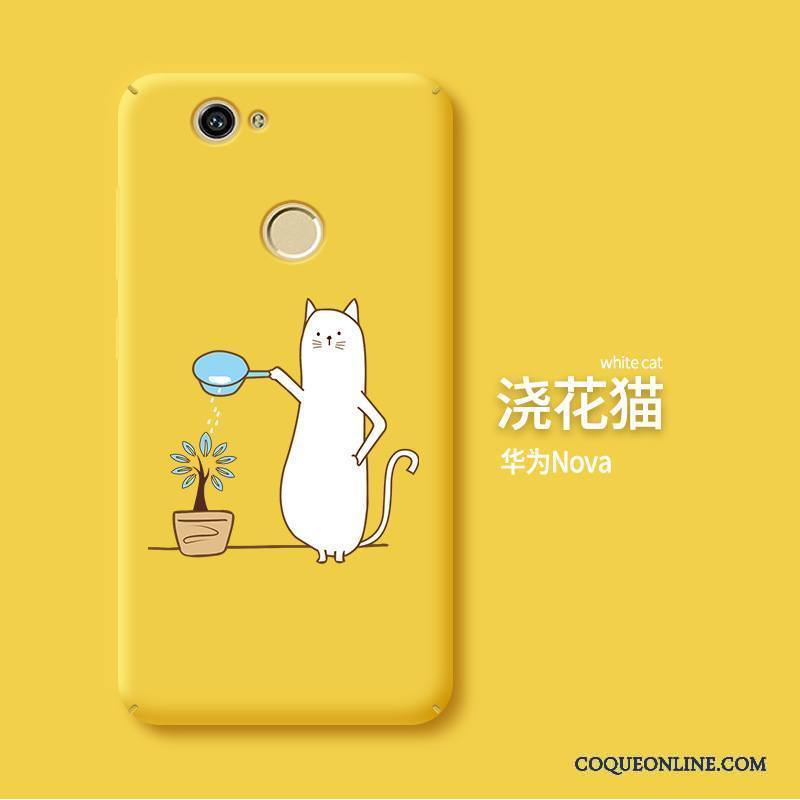 Huawei Nova Rouge Tendance Dessin Animé Coque Étui Créatif Difficile