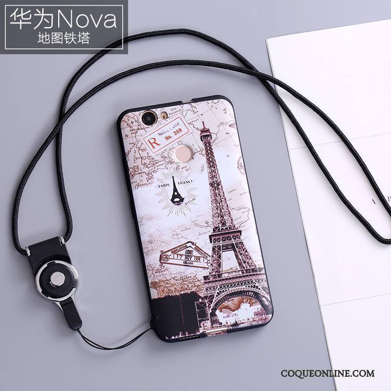 Huawei Nova Silicone Protection Coque Téléphone Portable De Téléphone Étui Multicolore