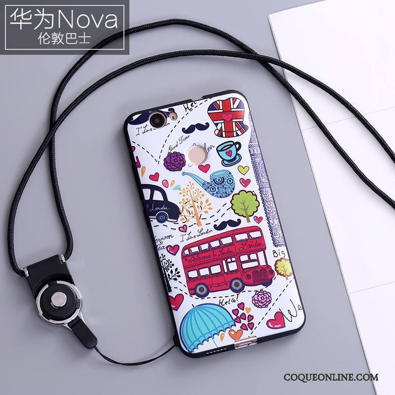 Huawei Nova Silicone Protection Coque Téléphone Portable De Téléphone Étui Multicolore