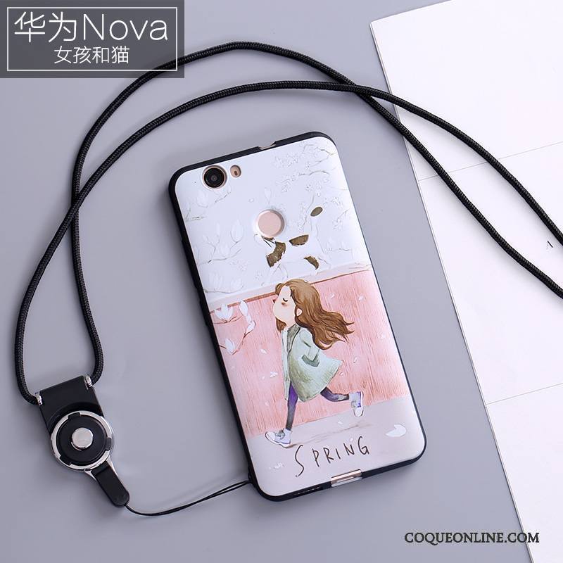 Huawei Nova Silicone Protection Coque Téléphone Portable De Téléphone Étui Multicolore