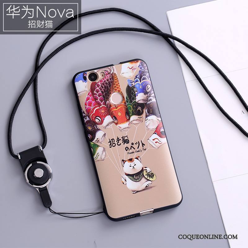 Huawei Nova Silicone Protection Coque Téléphone Portable De Téléphone Étui Multicolore