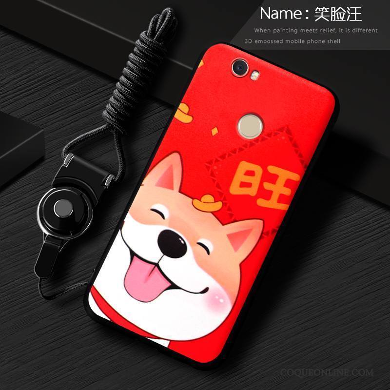 Huawei Nova Tendance Créatif Téléphone Portable Incassable Rouge Coque De Téléphone Silicone