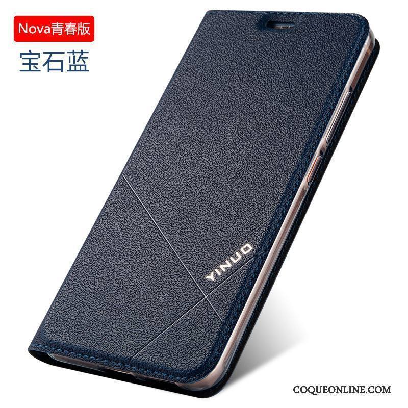 Huawei Nova Tout Compris Étui En Cuir Protection Coque De Téléphone Fluide Doux Rose Silicone