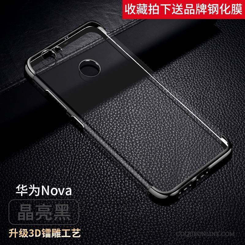 Huawei Nova Étui Incassable Jeunesse Fluide Doux Protection Coque De Téléphone Rose