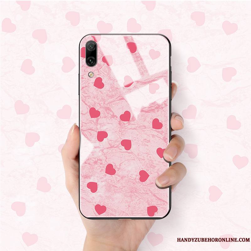 Huawei P Smart+ 2019 Amour Fluide Doux Ornements Suspendus Protection Étui Vintage Coque De Téléphone