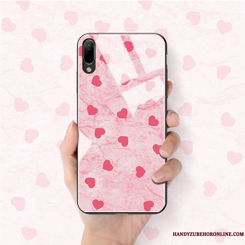 Huawei P Smart+ 2019 Amour Fluide Doux Ornements Suspendus Protection Étui Vintage Coque De Téléphone