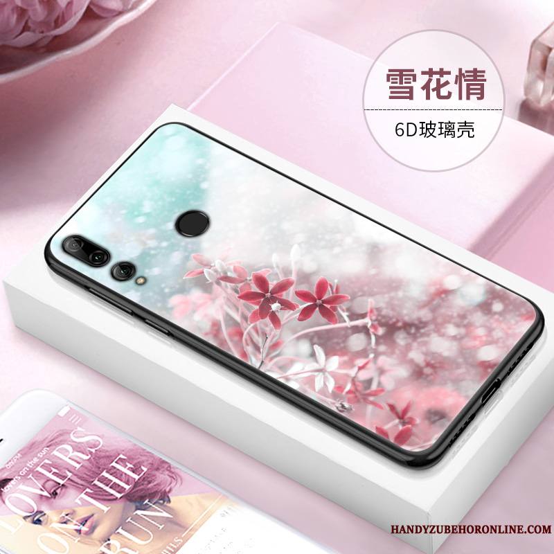 Huawei P Smart+ 2019 Coque De Téléphone Créatif Silicone Personnalité Incassable Bleu Marin Étui