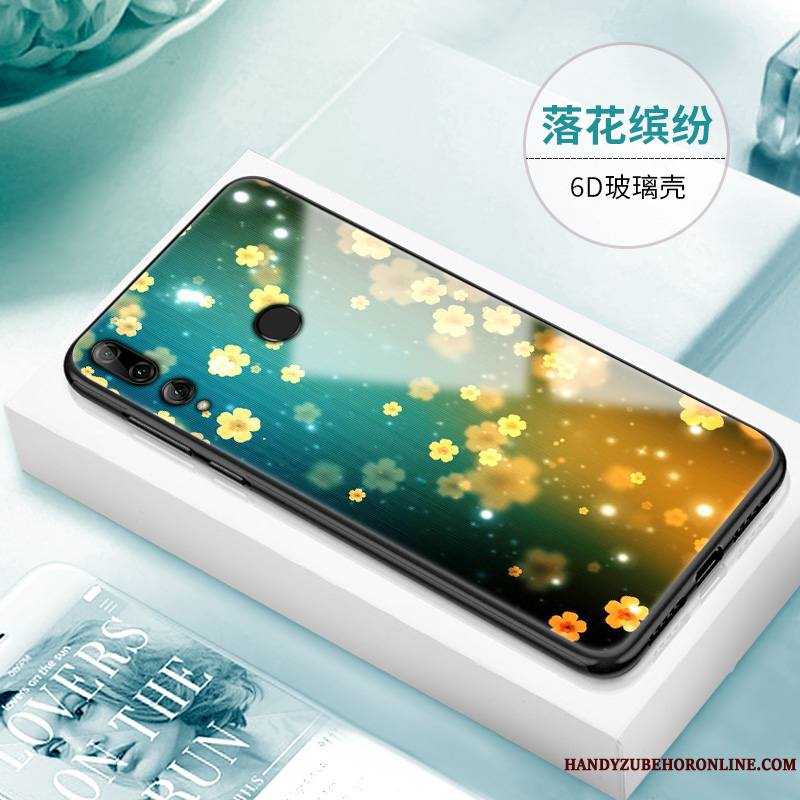 Huawei P Smart+ 2019 Coque De Téléphone Créatif Silicone Personnalité Incassable Bleu Marin Étui