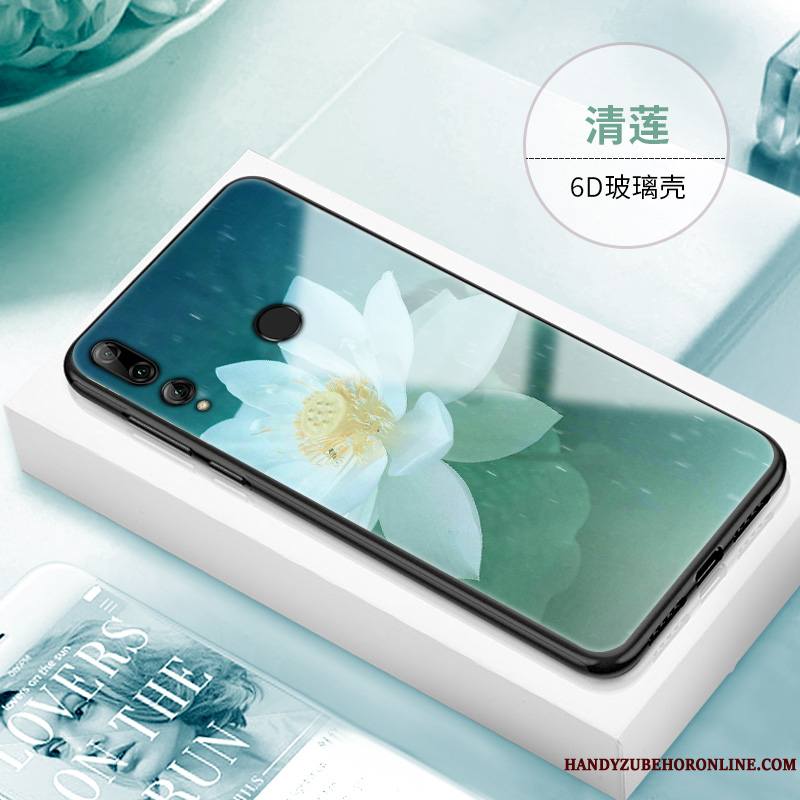 Huawei P Smart+ 2019 Coque De Téléphone Créatif Silicone Personnalité Incassable Bleu Marin Étui