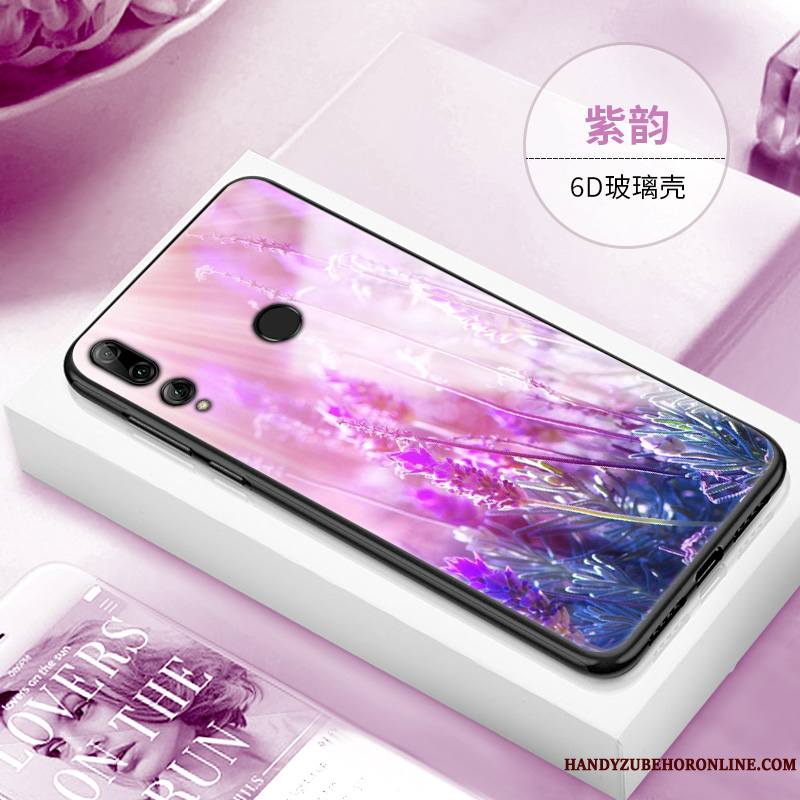 Huawei P Smart+ 2019 Coque De Téléphone Créatif Silicone Personnalité Incassable Bleu Marin Étui