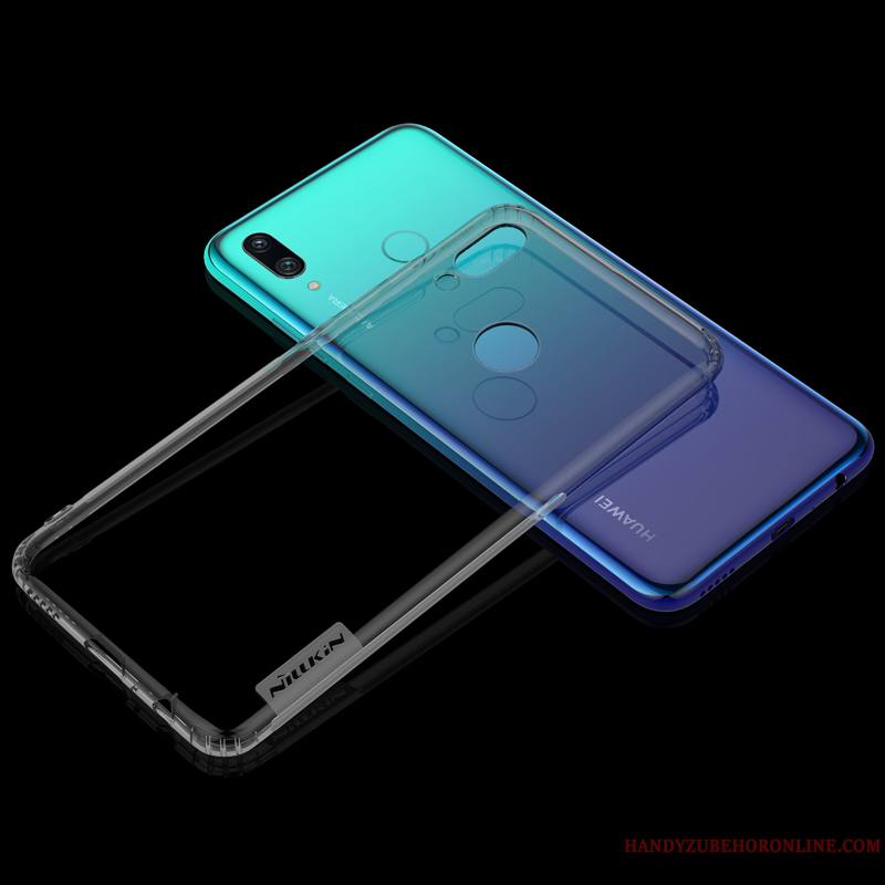 Huawei P Smart 2019 Coque De Téléphone Silicone Membrane Incassable Tempérer Tout Compris Transparent