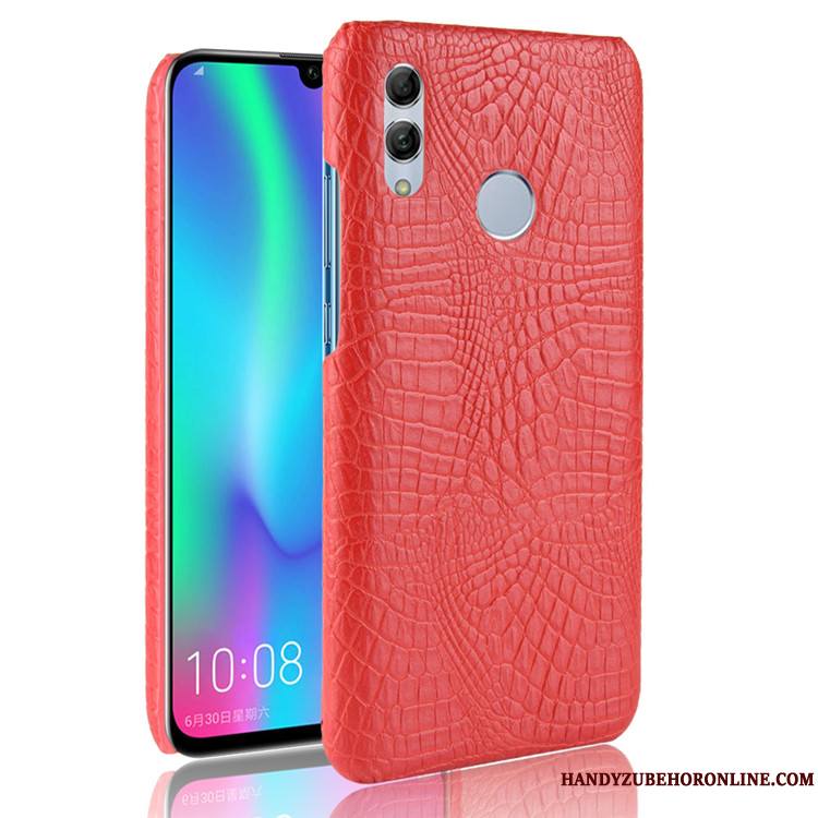 Huawei P Smart 2019 Coque De Téléphone Vert Crocodile Modèle Business Incassable Créatif