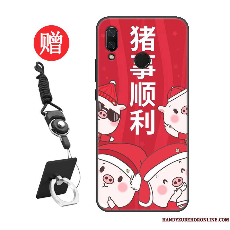 Huawei P Smart 2019 Coque Modèle Tout Compris Étui Marque De Tendance Incassable Net Rouge Personnalisé