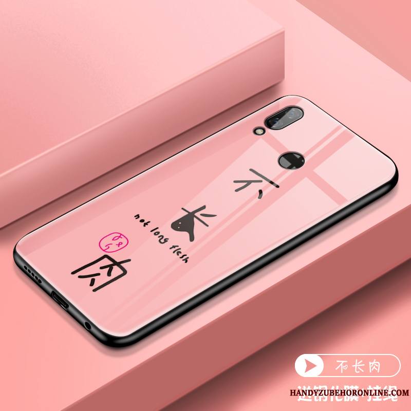 Huawei P Smart 2019 Créatif Nouveau Coque De Téléphone Rose Protection Dessin Animé Tout Compris