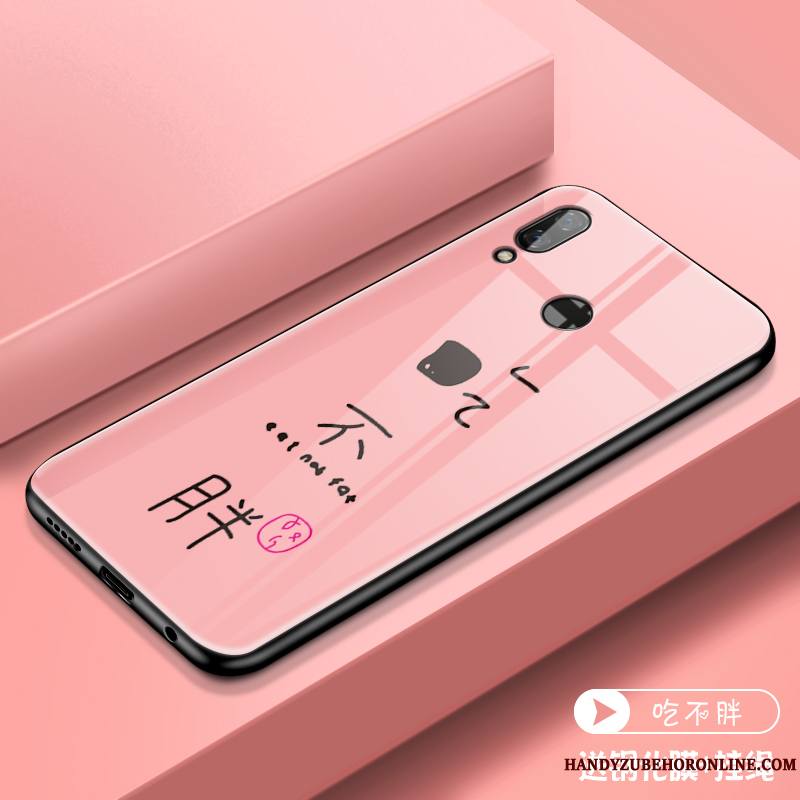 Huawei P Smart 2019 Créatif Nouveau Coque De Téléphone Rose Protection Dessin Animé Tout Compris